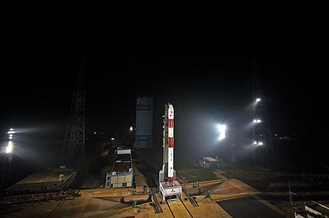 Isro’s PSLV-C60 launcher.
