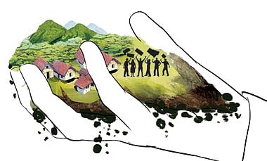 Farmers stand firm against land acquisition for Aerospace Project in Devanahalli
