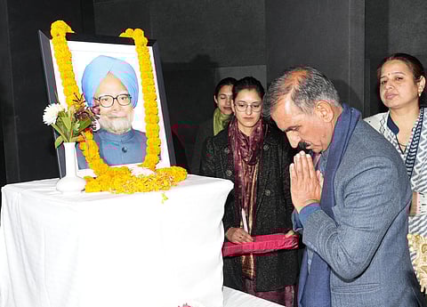 Himachal Pradesh Chief Minister Sukhvinder Singh Sukhu, while presiding over the 50th-anniversary celebrations of the HIPA in Shimla today announced that the institute would be renamed after former Prime Minister Dr Manmohan Singh.