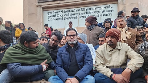 Prashant Kishor made the announcement at Gandhi Maidan, a couple of kilometres from the spot where several aggrieved candidates have been on a round-the-clock protest for nearly two weeks.