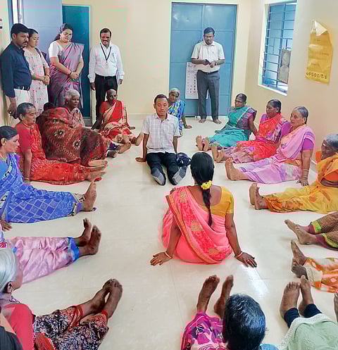 Senior citizens from Manikandam and Pullambadi have benefited from the pilot phase of the project 