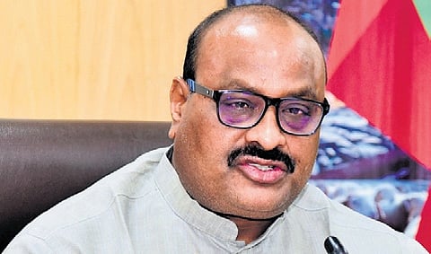 Agriculture and Fisheries Minister K Atchannaidu 