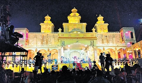The court of King Kansa at Hatapada in Sambalpur