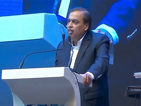 Robust growth in digital services business was led by sustained subscriber addition and consistent improvement in customer engagement metrics, Mukesh Ambani said.