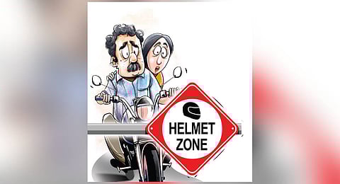 Helmet rule brings change on roads in Vijayawada
