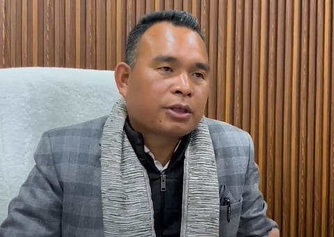 Meghalaya Education Minister Rakkam A Sangma. 