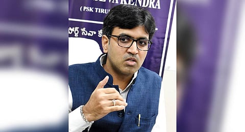 K Siva Harsha  Head Officer Regional Passport Office Vijayawada.