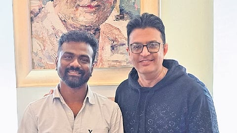 Amaran filmmaker Rajkumar Periasamy and T-Series managing director, producer, Bhushan Kumar