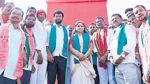 Accusing the Revanth Reddy-led Congress government of targeting opposition leaders with ulterior political motives, BRS MLC Kalvakuntla Kavitha.