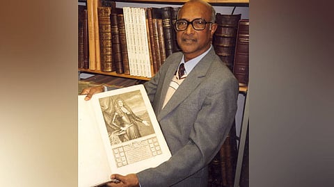 Professor KS Manilal, the man who knew the most about the flowers of Malabar.