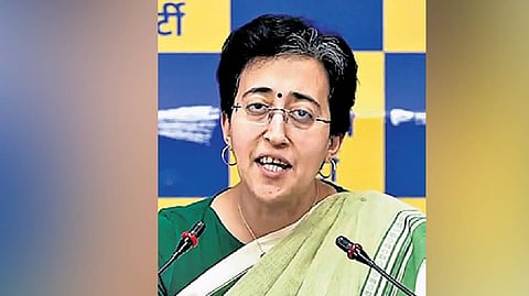 Delhi Chief Minister Atishi 