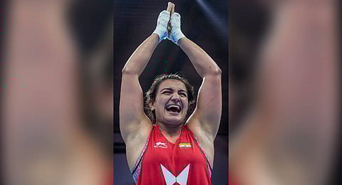 Boxer Saweety 'even more motivated' after Arjuna honour