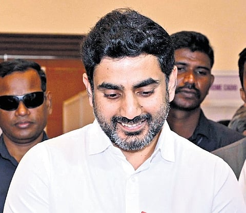 HRD and IT Minister Nara Lokesh