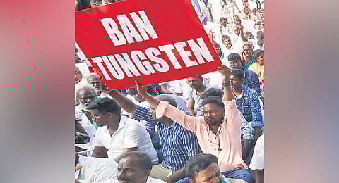 Thousands holding protest in Madurai on Tuesday 