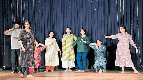 Swan Lake Indianised version that will be presented 
at St Teresa’s College.