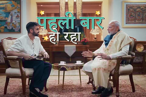 'Nation first is my ideology', says PM Modi in podcast