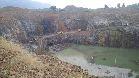 One of the 15 stone quarries