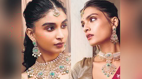 Jewellery featuring  intricate craftsmanship