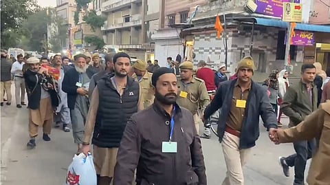 
Pilgrims from around the globe, including 89 people from Pakistan, thronged the dargah to seek the blessings of the Sufi saint.