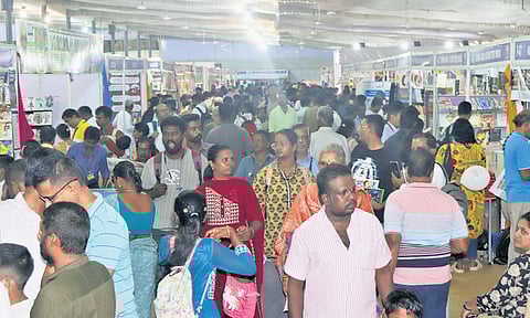 A total of over 20 lakh people attended the 48th annual Chennai book fair in which books worth over Rs 20-crore were sold