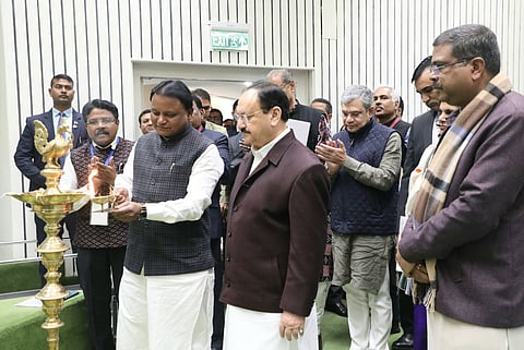 The event was attended by Chief Minister Mohan Majhi, Deputy Chief Minister K. V. Singh Deo, and Odisha Health Minister Mukesh Mahaling.