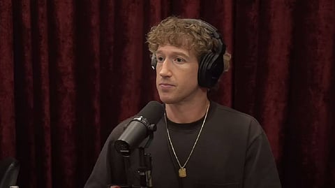 Meta CEO Mark Zuckerberg on the Joe Rogan podcast