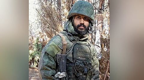 32-year-old Binil TB, from Kerala, was killed while fighting in the Russian Army on the frontlines of Ukraine.