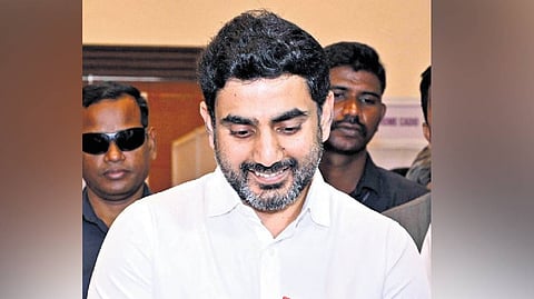 HRD and IT Minister Nara Lokesh