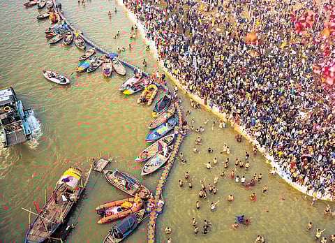 Brands ride the spiritual tide at Maha Kumbh 