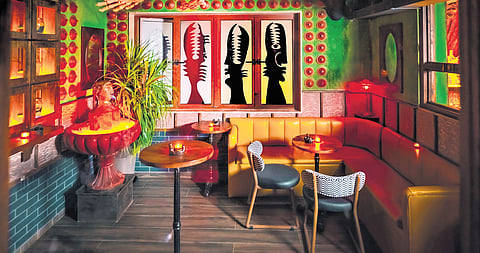 The interiors of Dali and Gala