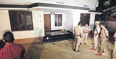 The house at Chendamangalam where the murder took place
