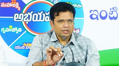 IT & Industries Minister D Sridhar Babu.