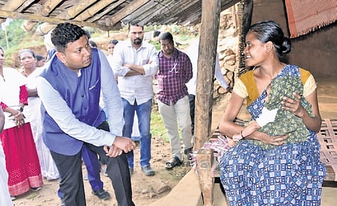 Manyam former Collector Nishant Kumar; Eluru former Collector Venkatesh