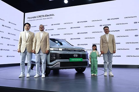 The newly launched Hyundai Creta Electric (Photo | Special arrangement)
