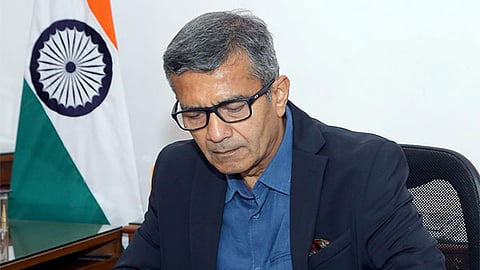 Defence Secretary Rajesh Kumar Singh.