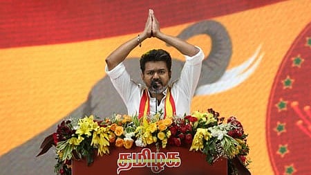 TVK chief and actor Vijay.