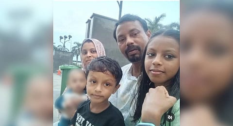 Kabeer, Shahina, Zara and Fuwad Sanin.