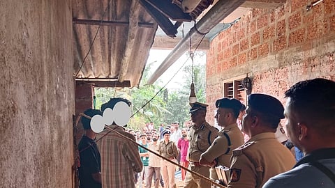 Accused Ramachandra Gowda's residence