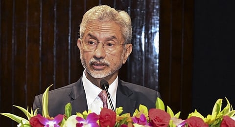 External Affairs Minister S Jaishankar with US Secretary of State Marco Rubio during a Quad Foreign Ministers' meeting in Washington, DC, on Jan. 22, 2025.