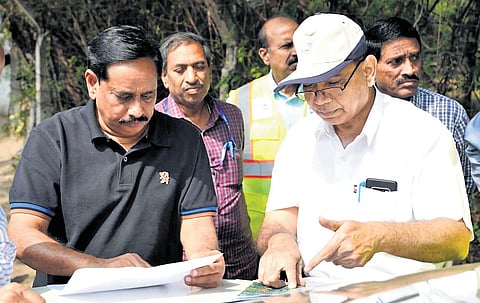 HAML MD NVS Reddy interacts with officials in Hyderabad on Sunday