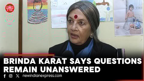CPI(M) leader Brinda Karat reacts to R G Kar doctor rape and murder case verdict