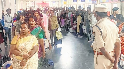 Vijayawada division runs record 90 special trains for Sankranti