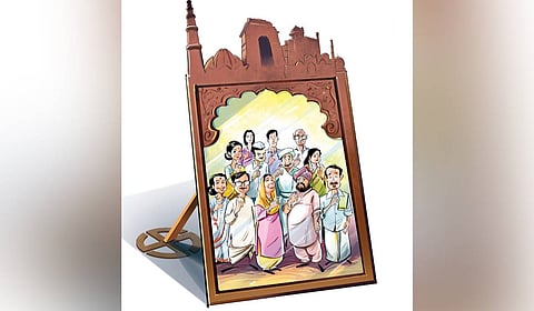 A nation votes in Delhi