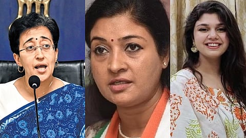 Atishi (Kalkaji) , Alka Lamba (Kalkaji) Ariba khan (Okhla)