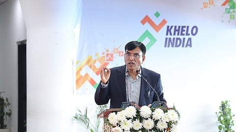 Sports Minister Mansukh Mandaviya