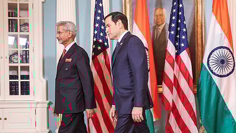 External Affairs Minister S Jaishankar and United States Secretary of State, Marco Rubio.
