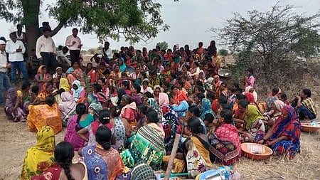 MGNREGA workers images used for representational purposes only. 