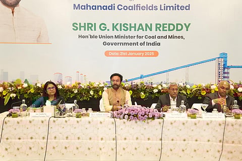 Reddy chaired a review meeting of Mahanadhi Coalfields Limited (MCL) at Bhubaneshwar, Odisha today.
