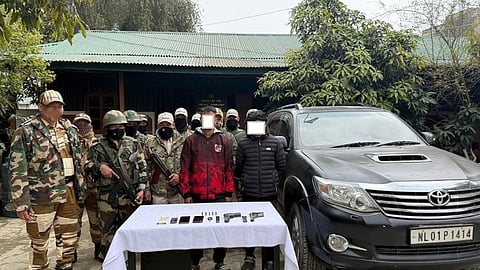 Security forces arrested active members of proscribed outfit KCP(PWG).