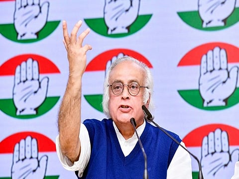 Congress general secretary in-charge communications Jairam Ramesh.